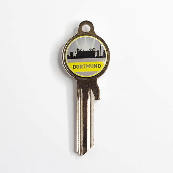 Ihr neuer Schlüssel mit dem Wahrzeichen von Dortmund - bei Keys & More: Schlüsselrohlinge von Städten