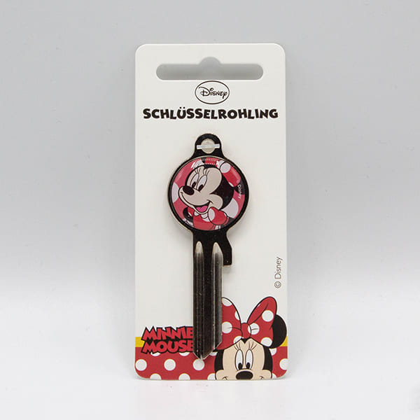 Mini Mouse von Disney als Ihren Zweitschlüssel mit Schlüsselrohlingen von Keys & More